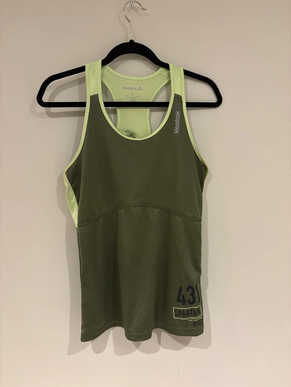 Green Reebok Gym Tanktop - Picture 9 of 9